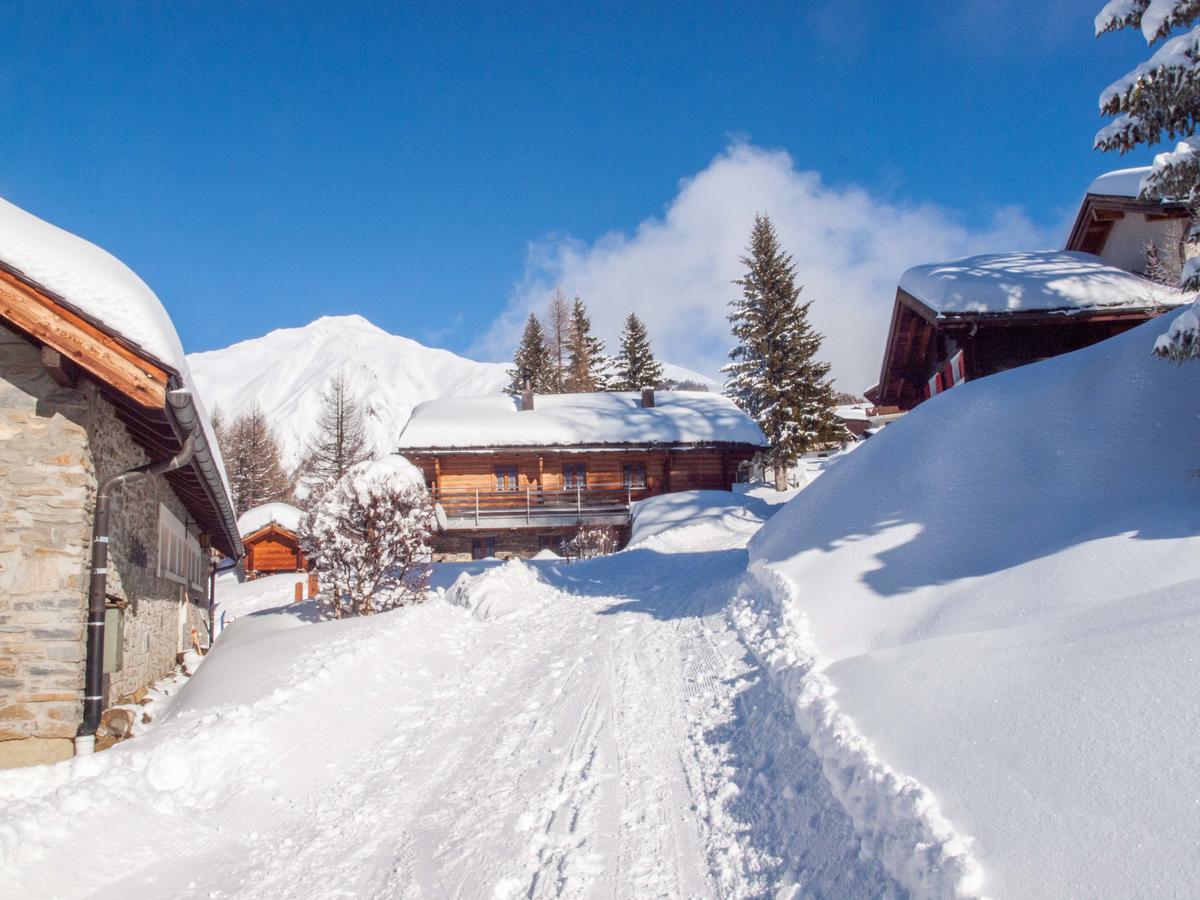 Gruppenhaus Im Walliser Alpstyle Rosswald 외부 사진