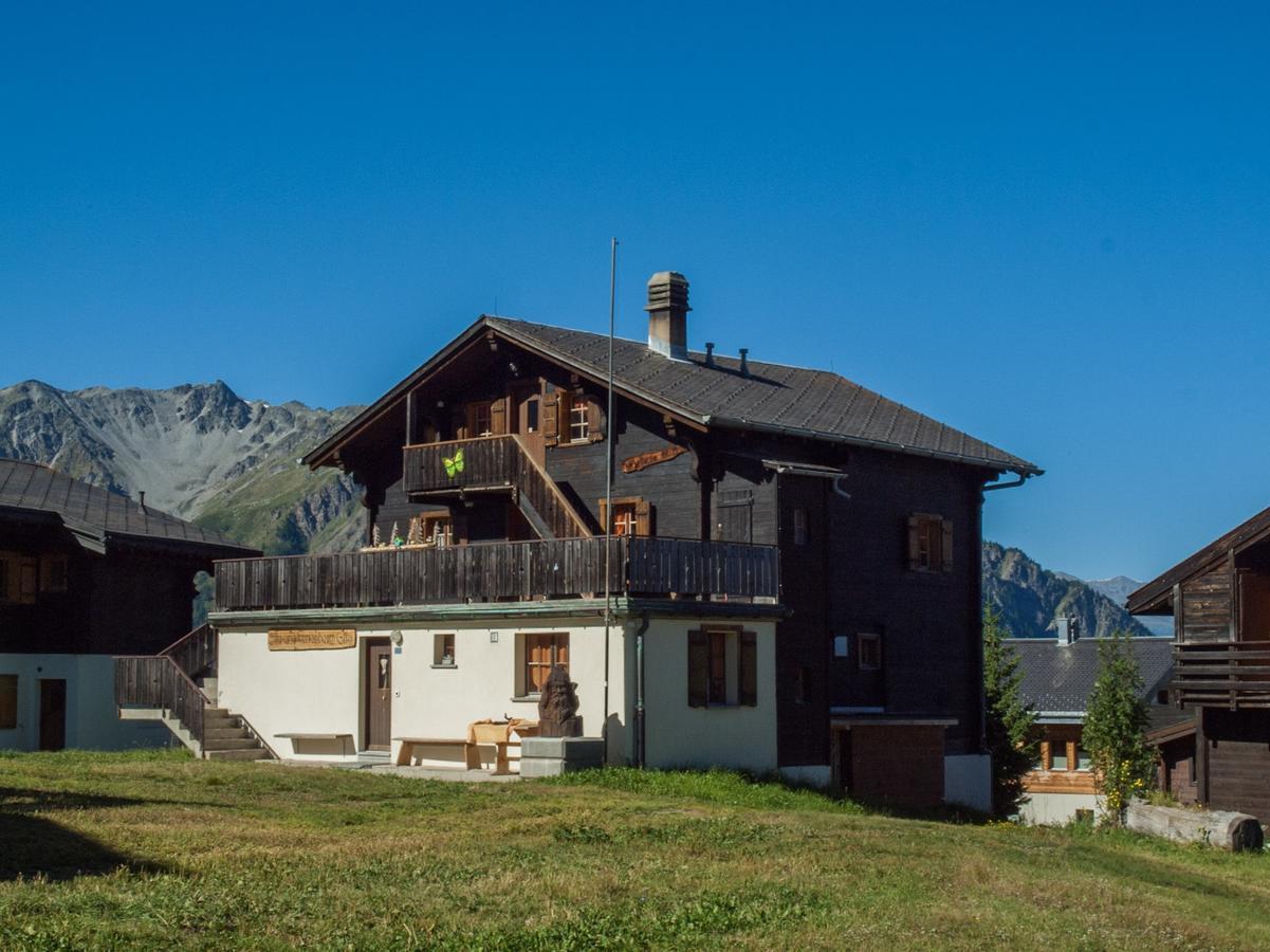 Gruppenhaus Im Walliser Alpstyle Rosswald 외부 사진