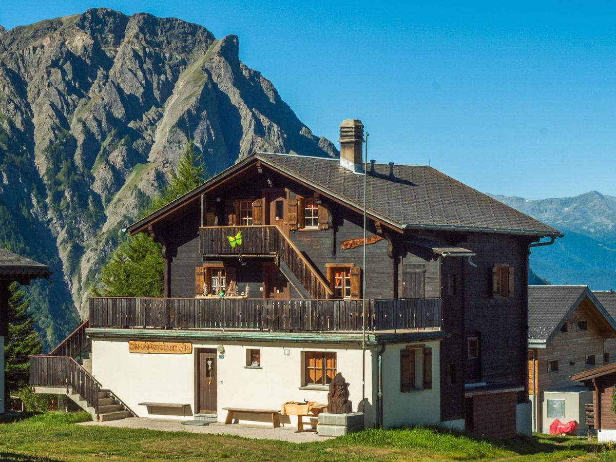 Gruppenhaus Im Walliser Alpstyle Rosswald 외부 사진