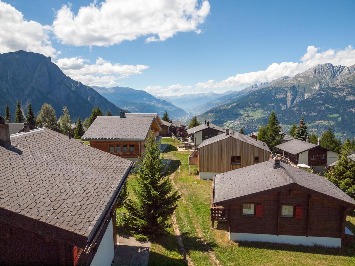 Gruppenhaus Im Walliser Alpstyle Rosswald 외부 사진